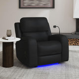  Elements International Euphora U-16650-11432-105PPP Power Glider Recliner IMAGE 6
