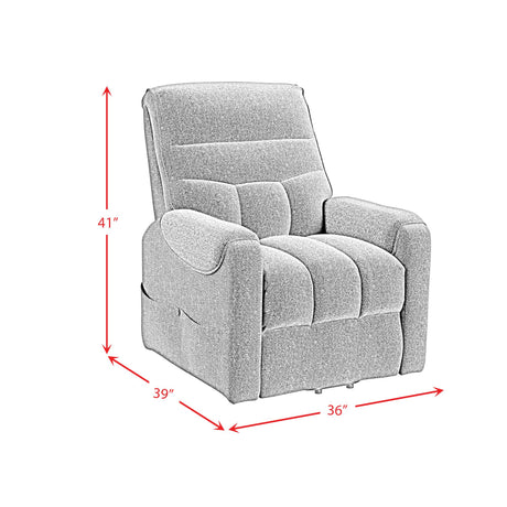  Elements International Desoto U-16980-11711-108P Power Lift Chair IMAGE 11