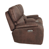  Elements International Atlantis U-5230-8640-285PP Power Motion Loveseat IMAGE 5