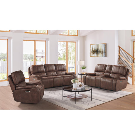  Elements International Atlantis U-5230-8640-105PP Power Motion Recliner IMAGE 8