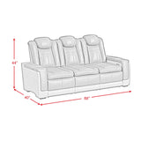  Elements International Lantana U-13660-10560-308PP Power Motion Sofa IMAGE 15