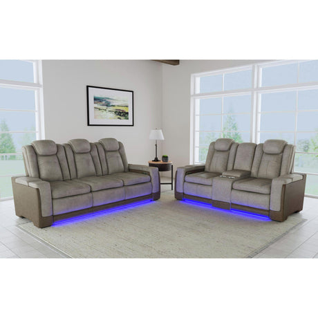  Elements International Lantana U-13660-10560-308PP Power Motion Sofa IMAGE 8