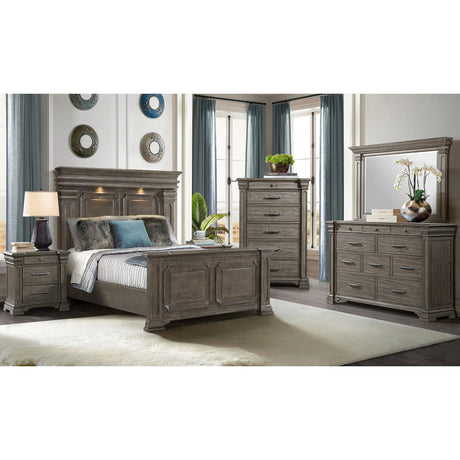  Elements International Kings Court B.10315.QB Queen Bed IMAGE 3