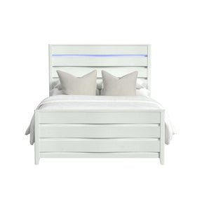  Elements International Tobias B-15990-7-QBL Queen Bed IMAGE 1