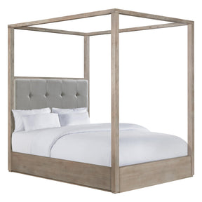  Elements International Arcadia B-3430-5-QCB Queen Canopy Bed IMAGE 1