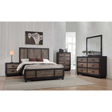  Elements International Harlington HG100QB Queen Panel Bed IMAGE 4