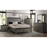 Elements International Wade WE600QB Queen Panel Bed IMAGE 4