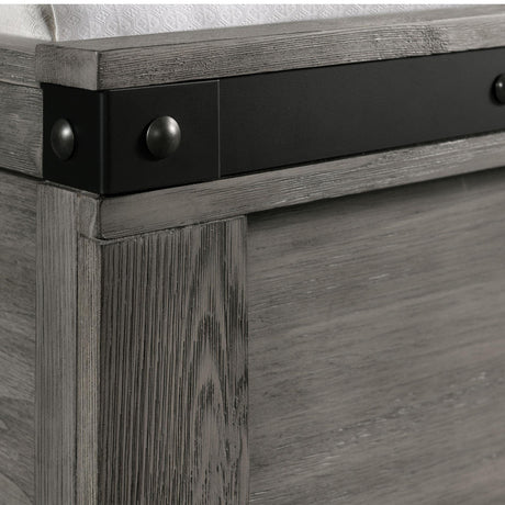  Elements International Wade WE600QB Queen Panel Bed IMAGE 7