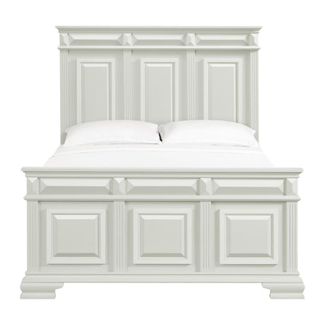 Elements International Bridgestone B-10980-7-QB Queen Panel Bed IMAGE 2