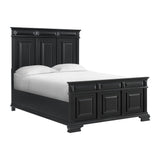  Elements International Bridgestone B-10980-8-QB Queen Panel Bed IMAGE 1