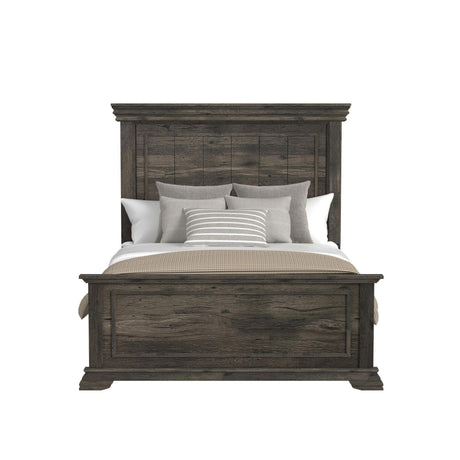  Elements International Park Ridge B-13130-8-QB Queen Panel Bed IMAGE 2