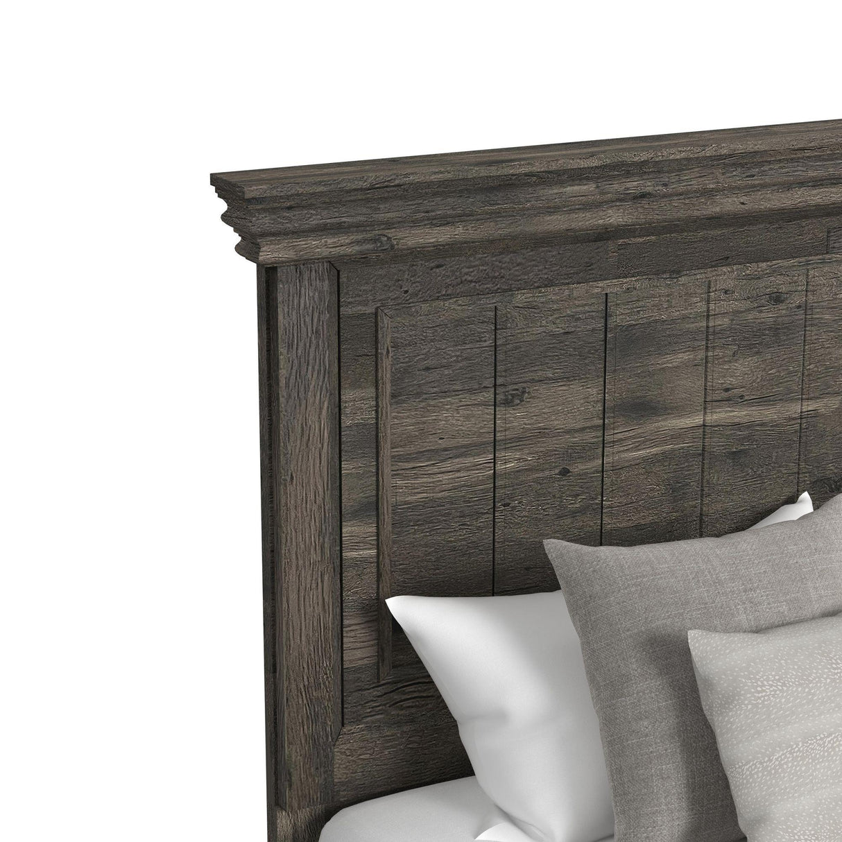  Elements International Park Ridge B-13130-8-QB Queen Panel Bed IMAGE 4