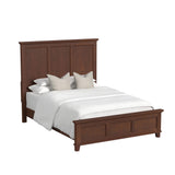  Elements International Canterbury B-13030-5-QB Queen Panel Bed IMAGE 1