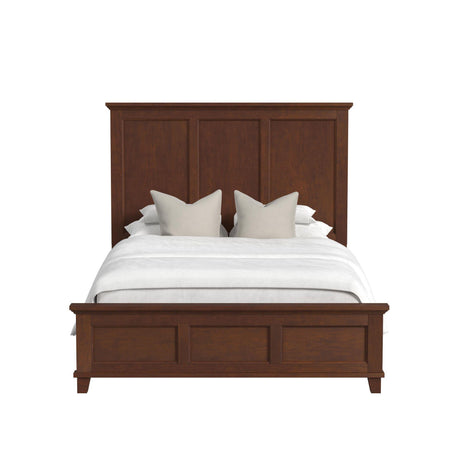 Elements International Canterbury B-13030-5-QB Queen Panel Bed IMAGE 2