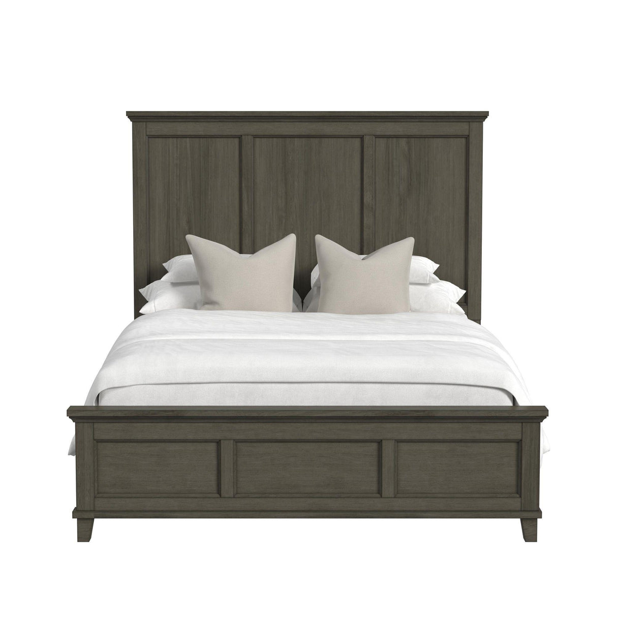  Elements International Canterbury B-13030-3-QB Queen Panel Bed IMAGE 2