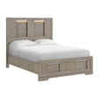  Elements International Kelis B-9770-3-QBL Queen Panel Bed IMAGE 1