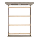  Elements International Kelis B-9770-3-QBL Queen Panel Bed IMAGE 4