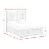  Elements International Kelis B-9770-3-QBL Queen Panel Bed IMAGE 9