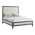  Elements International Versailles Contemporary B-3690-8W-QB1 Queen Panel Bed IMAGE 1