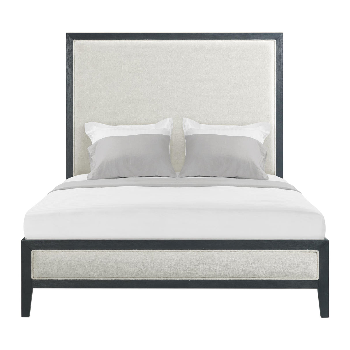  Elements International Versailles Contemporary B-3690-8W-QB1 Queen Panel Bed IMAGE 2