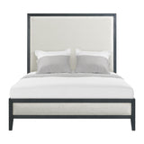  Elements International Versailles Contemporary B-3690-8W-QB1 Queen Panel Bed IMAGE 2