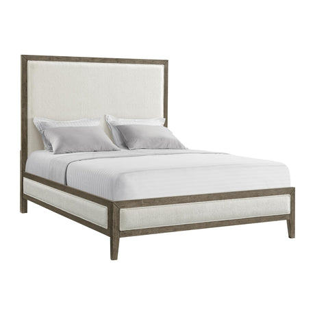  Elements International Versailles Contemporary B-3690-3W-QB1 Queen Panel Bed IMAGE 1