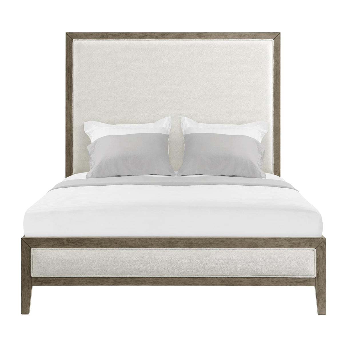  Elements International Versailles Contemporary B-3690-3W-QB1 Queen Panel Bed IMAGE 2