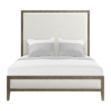  Elements International Versailles Contemporary B-3690-3W-QB1 Queen Panel Bed IMAGE 2