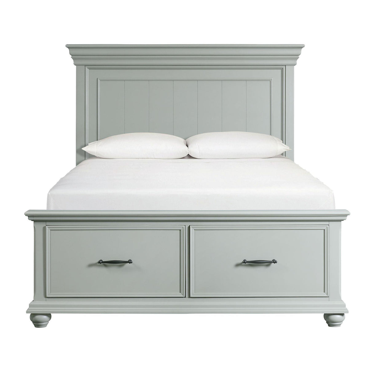  Elements International Slater SR350QB Queen Platform Storage Bed IMAGE 2