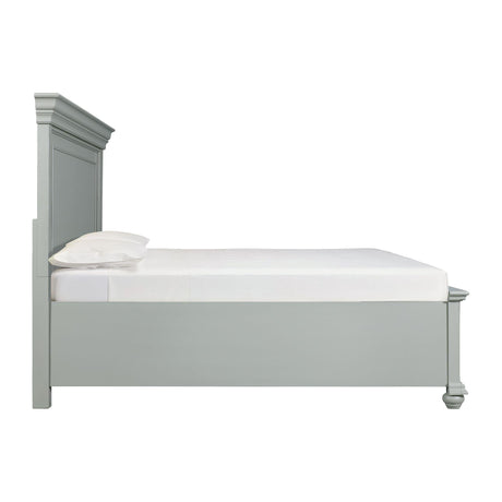  Elements International Slater SR350QB Queen Platform Storage Bed IMAGE 3