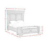  Elements International Kings Court B.10315.QSB Queen Storage Bed IMAGE 11
