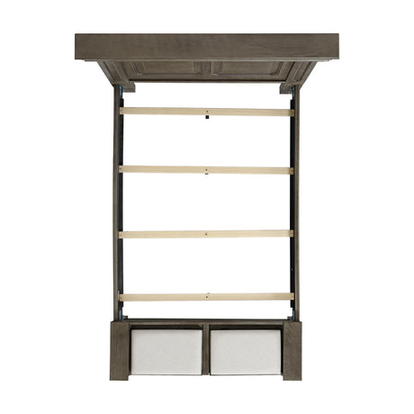  Elements International Kings Court B.10315.QSB Queen Storage Bed IMAGE 4
