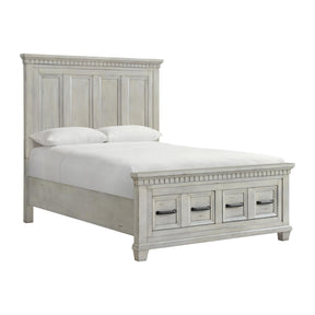  Elements International McCoy B-10530-7-QSB Queen Storage Bed IMAGE 1
