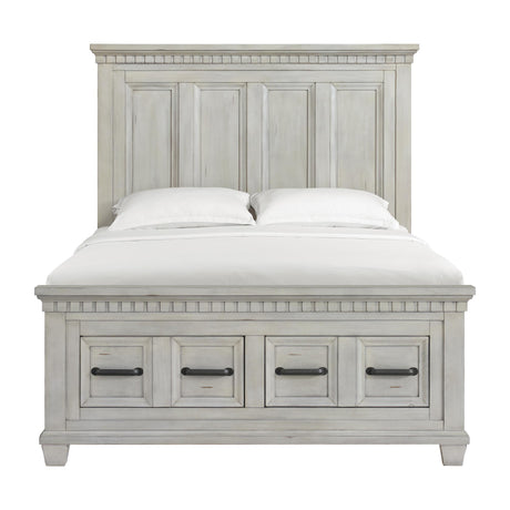  Elements International McCoy B-10530-7-QSB Queen Storage Bed IMAGE 2
