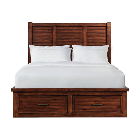  Elements International Sullivan SV600QB Queen Storage Bed IMAGE 2