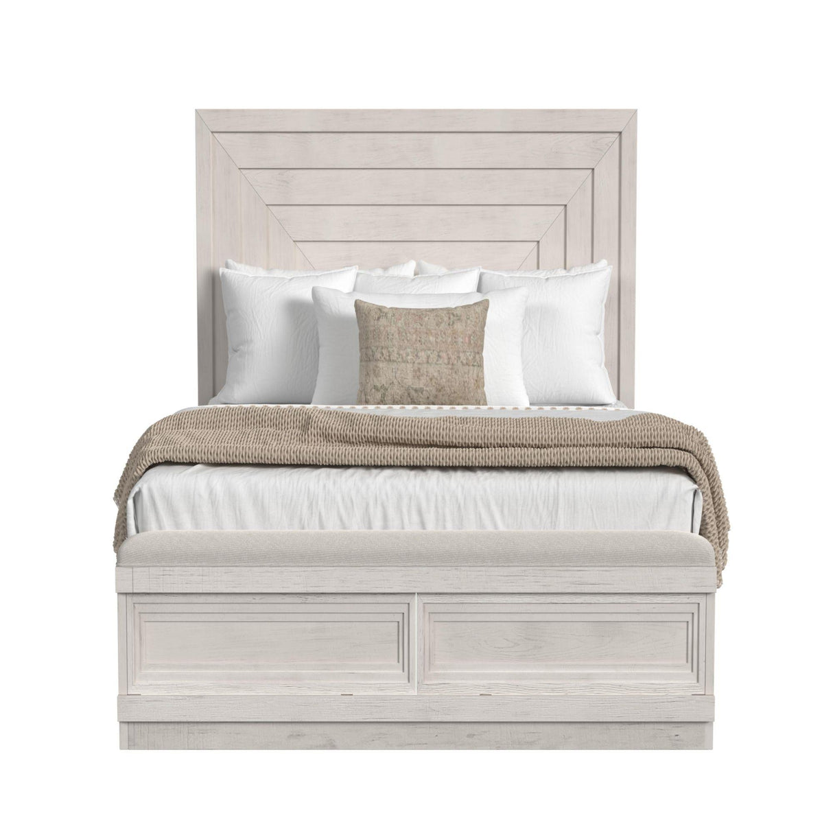  Elements International Avalanche B-11600-7-QSB Queen Storage Bed IMAGE 2