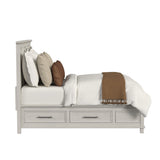  Elements International Canterbury B-13030-7-QSB Queen Storage Bed IMAGE 2