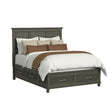  Elements International Canterbury B-13030-3-QSB Queen Storage Bed IMAGE 1