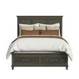  Elements International Canterbury B-13030-3-QSB Queen Storage Bed IMAGE 2