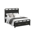  Elements International Ridgemont B-14440-8W-QSB Queen Storage Bed IMAGE 1