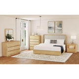  Elements International Rosalie B-16860-6-QB Queen Upholstered Bed IMAGE 3