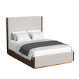  Elements International Brisbane B-16760-5-QUB Queen Upholstered Bed IMAGE 1
