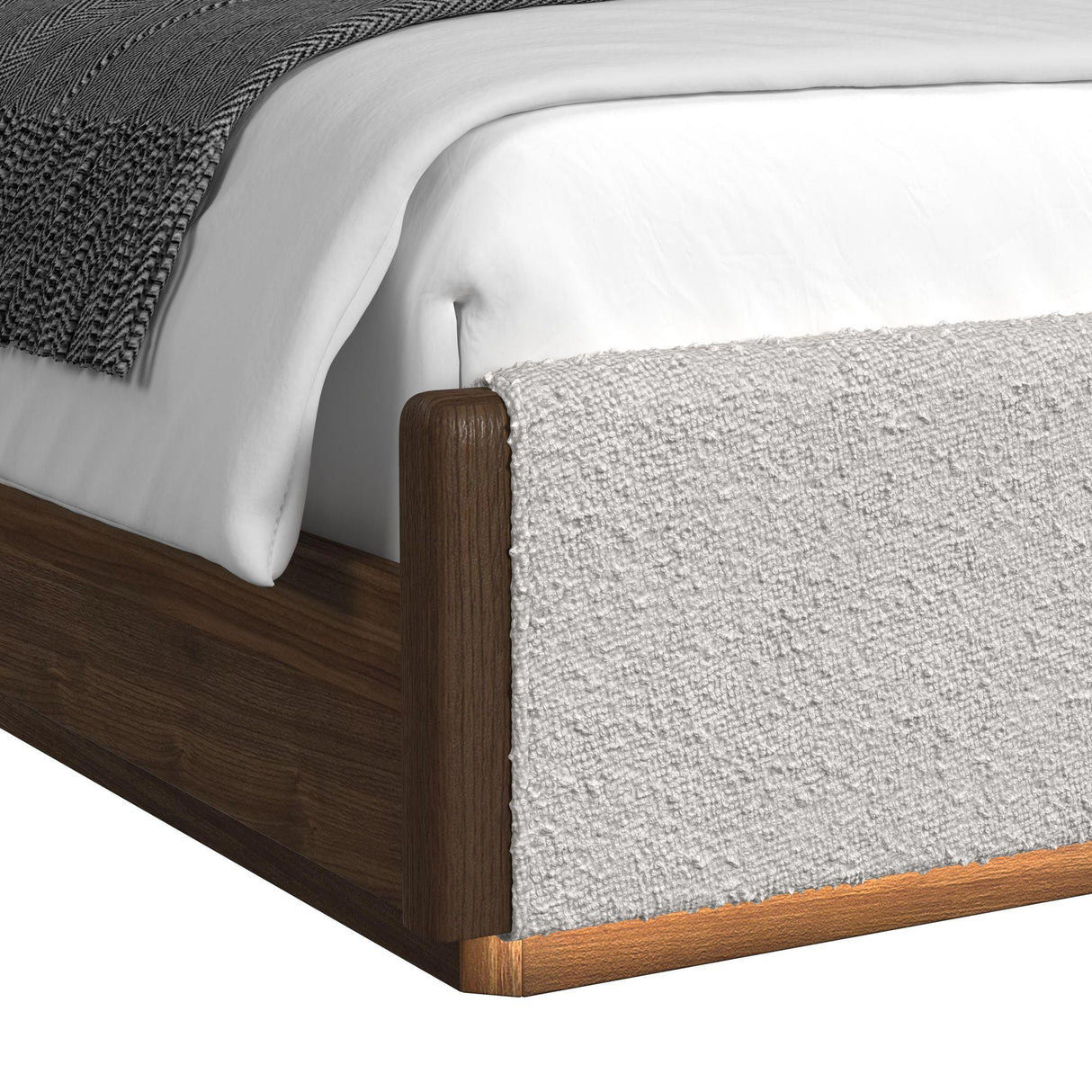  Elements International Brisbane B-16760-5-QUB Queen Upholstered Bed IMAGE 5