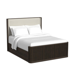  Elements International Sylvie B-16000-5-QUB Queen Upholstered Bed IMAGE 1