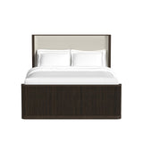  Elements International Sylvie B-16000-5-QUB Queen Upholstered Bed IMAGE 2