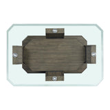  Elements International Dapper TPR350CT Rectangular Coffee Table IMAGE 5