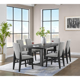  Elements International Portland D-1710-8-DT2 Rectangular Dining Table IMAGE 4