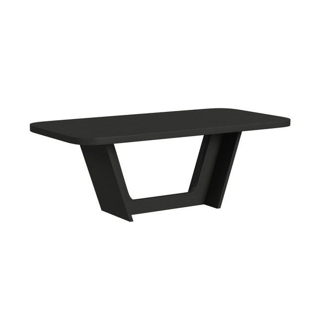  Elements International Ridgemont D-14440-8W-DT Rectangular Dining Table IMAGE 1