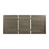  Elements International Versailles Contemporary D-3690-6-DT Rectangular Dining Table IMAGE 5