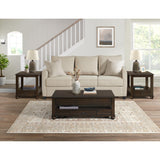  Elements International Wagner T-15740-5-RCT Rectangular Lift-Top Coffee Table IMAGE 4